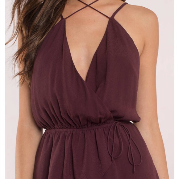 Tobi Slit ways Merlot Rompet - Picture 2 of 4